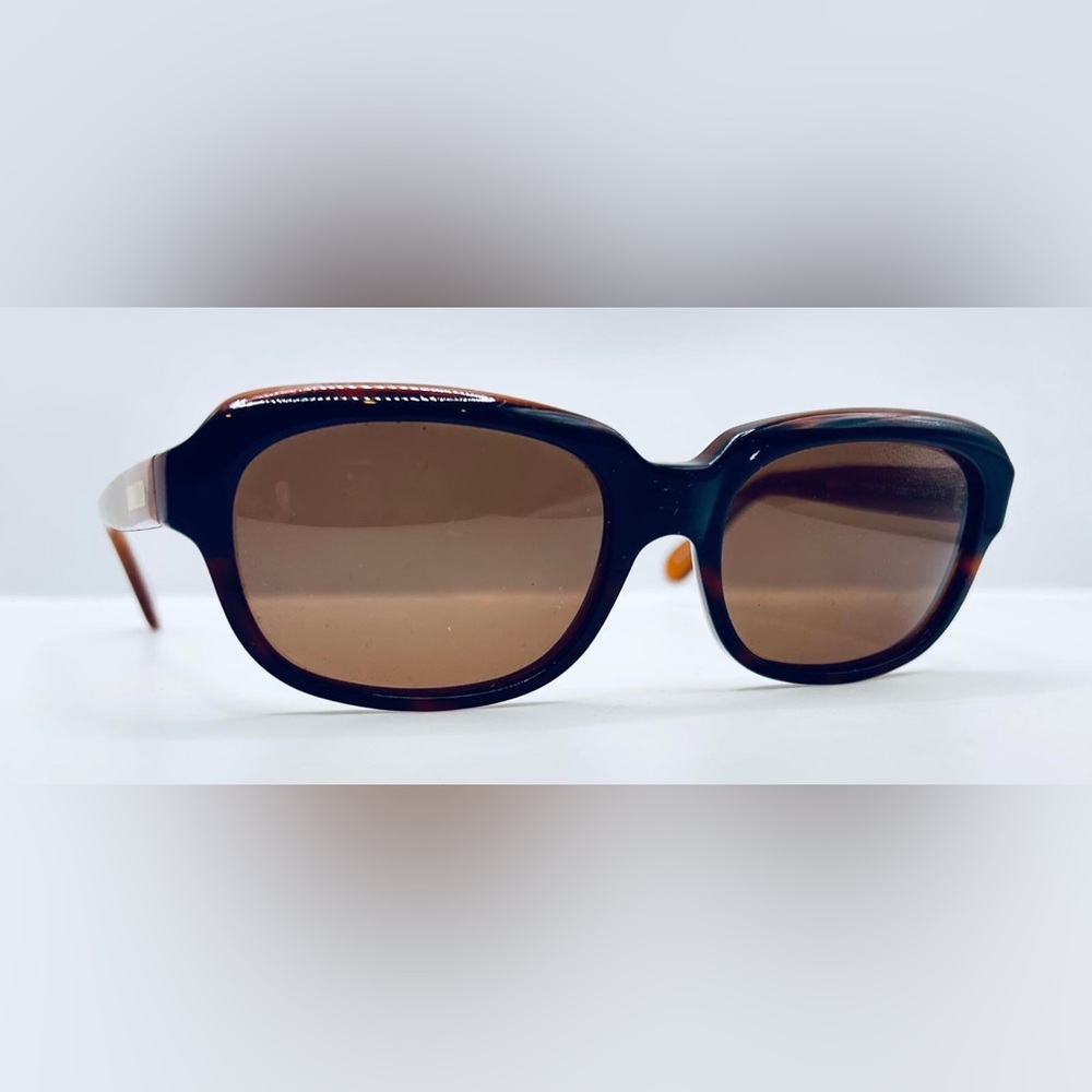 Corinne McCormack Marlena Brown Purple Oval Sunglasses Frames Only
